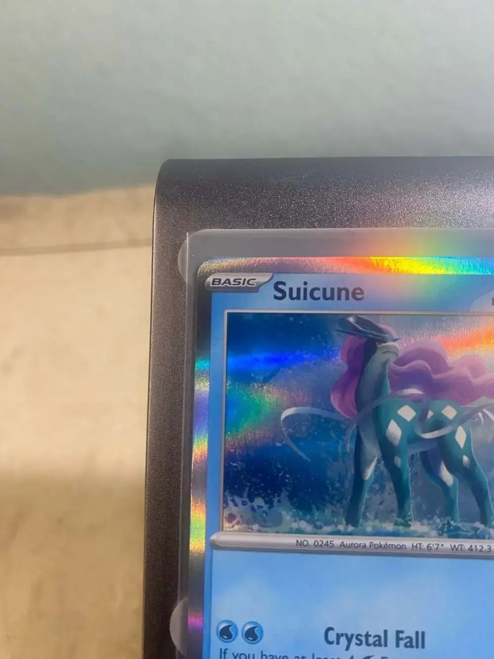 Suicune 026/094 Holo - Pokemon Phantasmal Flames Knock Out Collection Exclusive